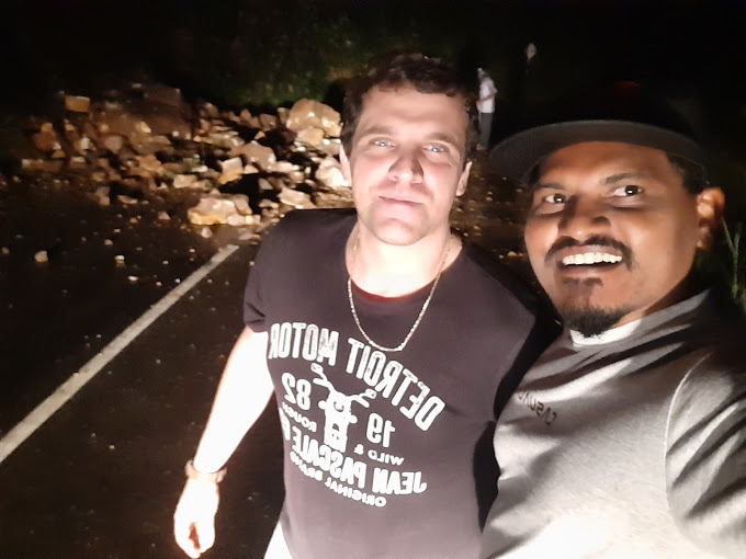 Scenic drive down to Ella with our driver Mitter